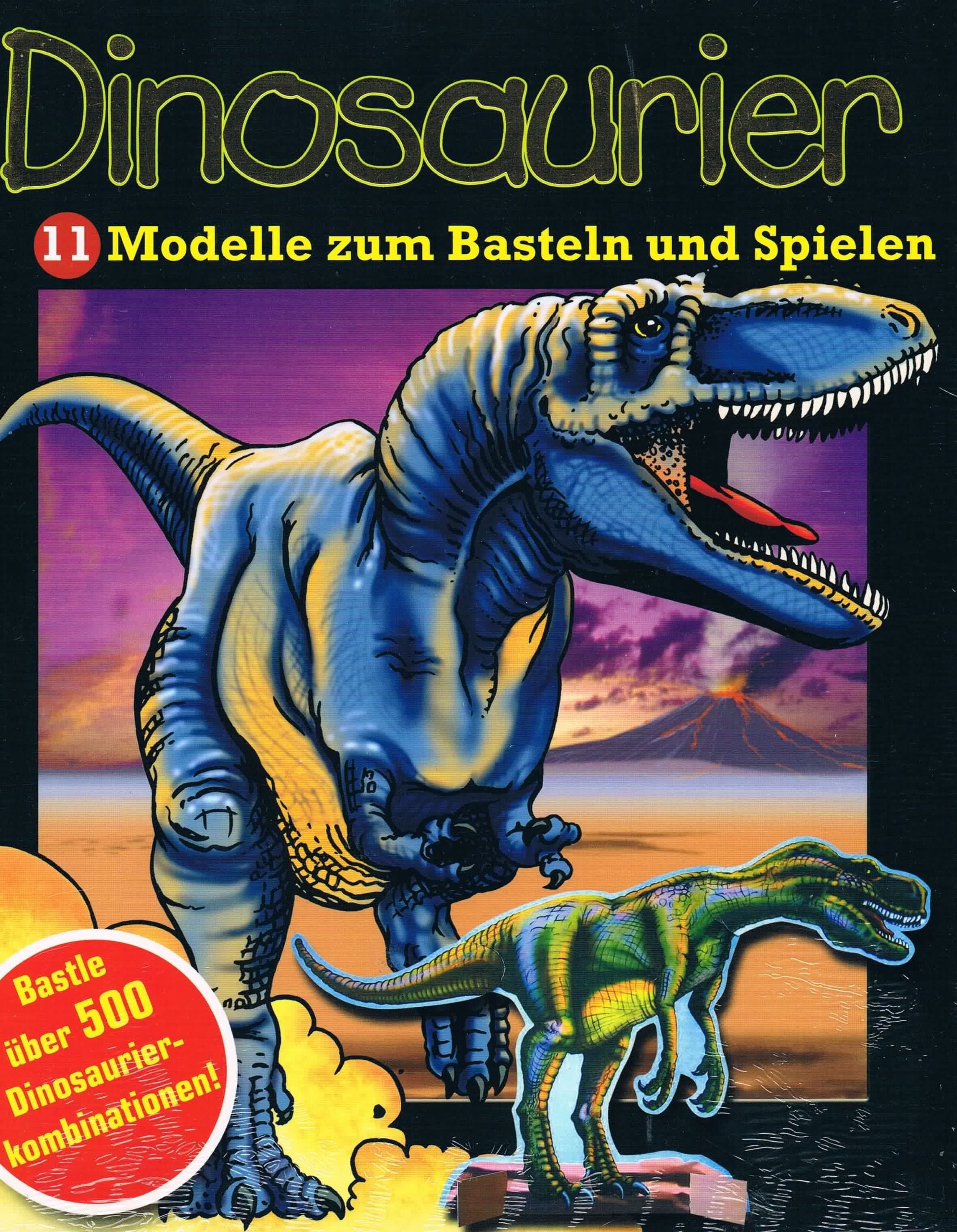 Dinosaurier - 11 Modelle zum Basteln und Spielen Children's books