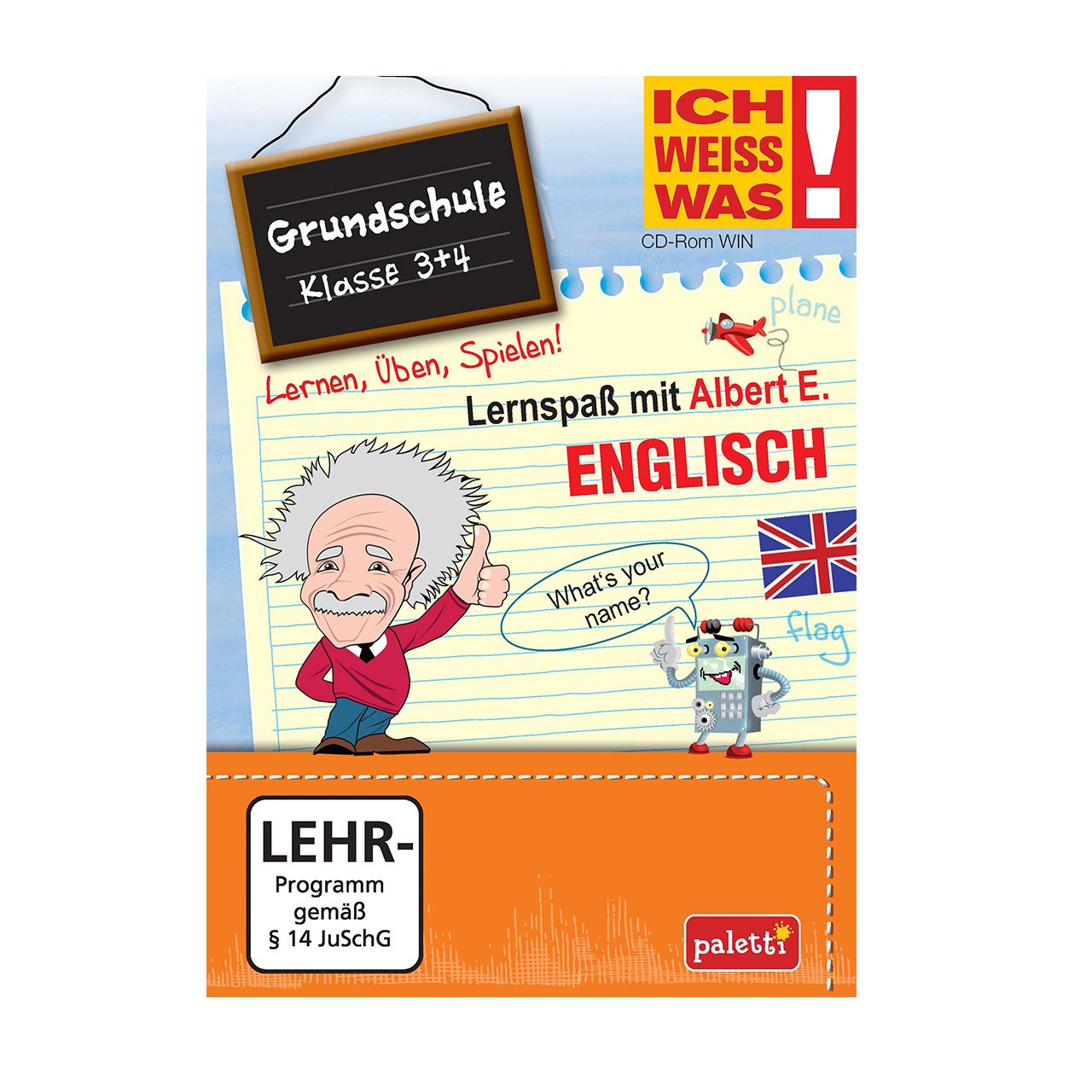 Ich weiss was! Lernspaß mit Albert E.: Englisch - Grundschule Klasse 3 + 4 CD ROM Hobbies & Leisure