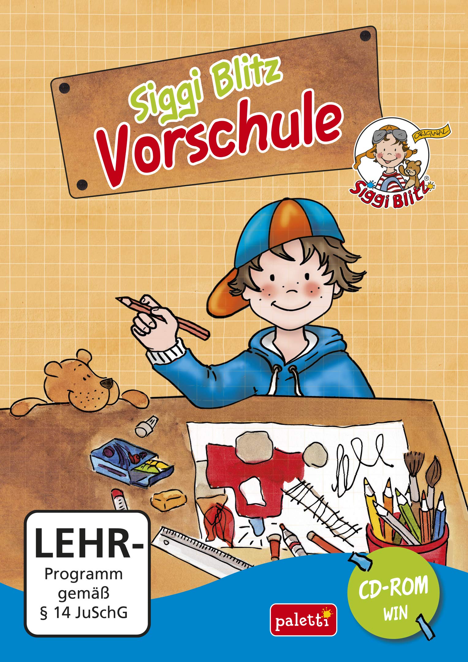 Siggi Blitz Vorschule Lernprogramm CD ROM Hobbies & Leisure