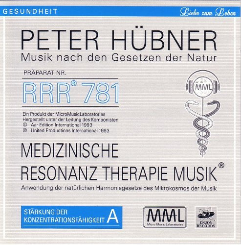 Medizinische Resonanz Therapie Musik Präparat RRR 781 - Stärkung der Konzentrationsfähigkeit Music
