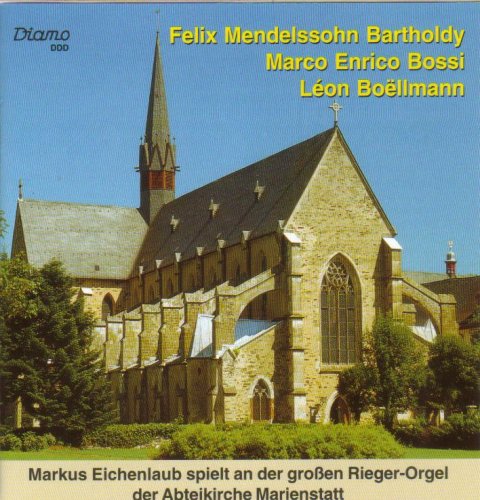 Markus Eichenlaub spielt an der grossen Rieger-Orgel der Abteikirche Marienstatt Music