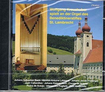 Wolfgang Kreuzhuber spielt an der Orgel des Benediktinerstiftes St. Lambrecht cd