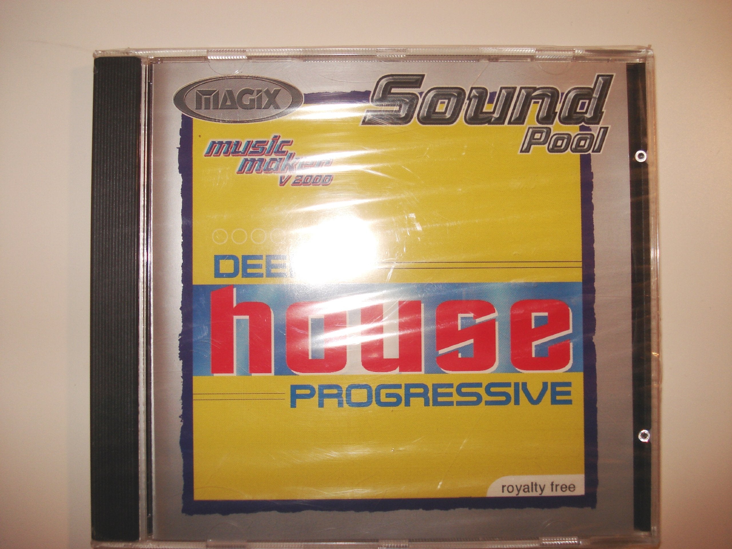 Magix Music Maker V 2000 Sound Pool, CD-ROMs, Deep House, Progressive House, 1 CD-ROM Books