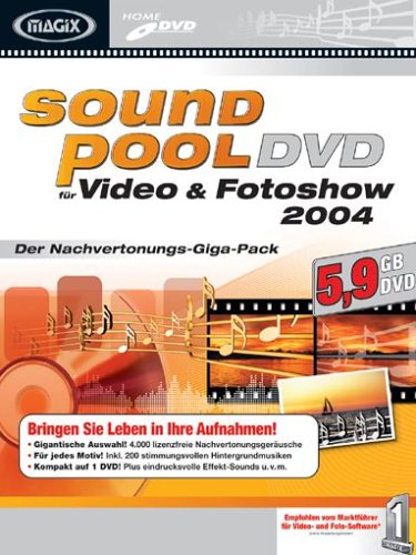 Magix Soundpool für Video & Fotoshow 2004 (DVD-R Web & Graphic Design