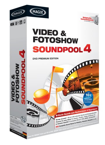MAGIX Video & Fotoshow Soundpool DVD 4 Web & Graphic Design