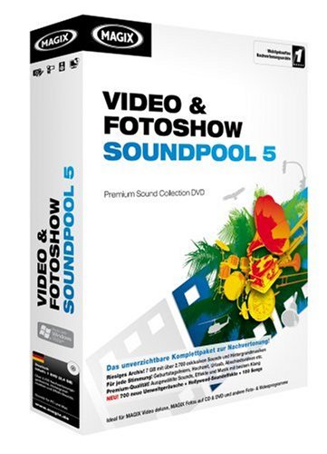 MAGIX Video & Fotoshow Soundpool DVD 5 (Add-On) Web & Graphic Design