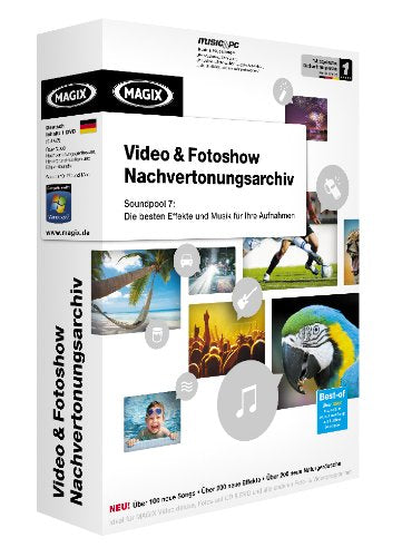 MAGIX Video & Fotoshow Nachvertonungsarchig (MB) game