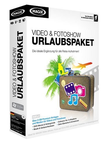 MAGIX Video & Fotoshow Urlaubspaket (Add-On) Web & Graphic Design