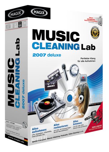 MAGIX Music Cleaning Lab V 2007 deLuxe Web & Graphic Design
