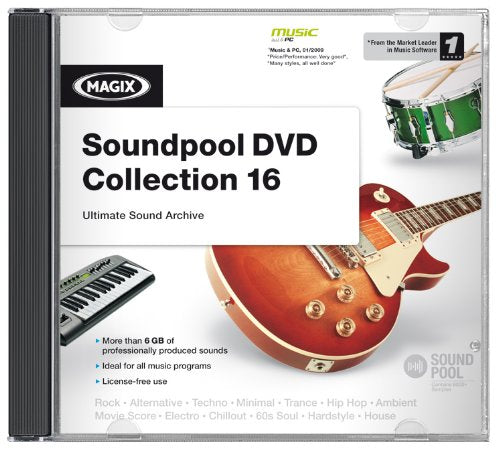 MAGIX Soundpool DVD Collection 16 Web & Graphic Design