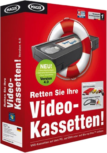 MAGIX Retten Sie Ihre Videokassetten 4 Web & Graphic Design