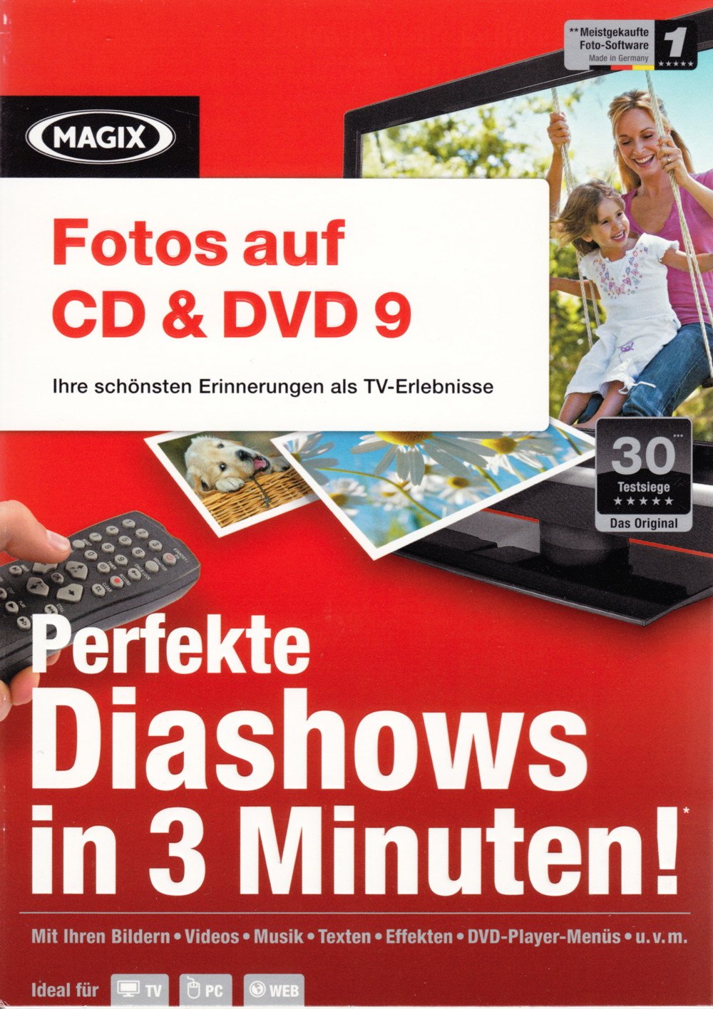 MAGIX Fotos auf CD & DVD 9 (Minibox) Web & Graphic Design