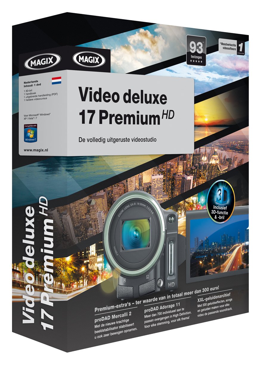 MAGIX Video deluxe 17 Premium Sonderedition Web & Graphic Design
