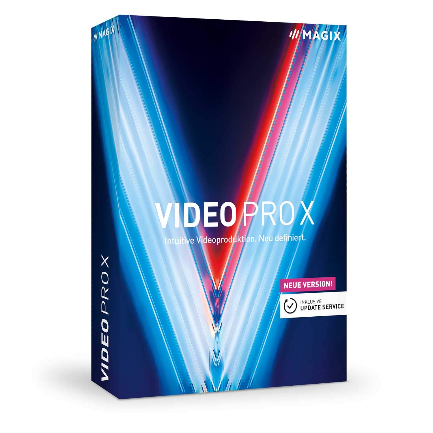 Video Pro X – Version 11 – Preisgekrönte Software für professionelle Videobearbeitung|Standard|1 Device|Endless|PC|Disc|Disc Web & Graphic Design