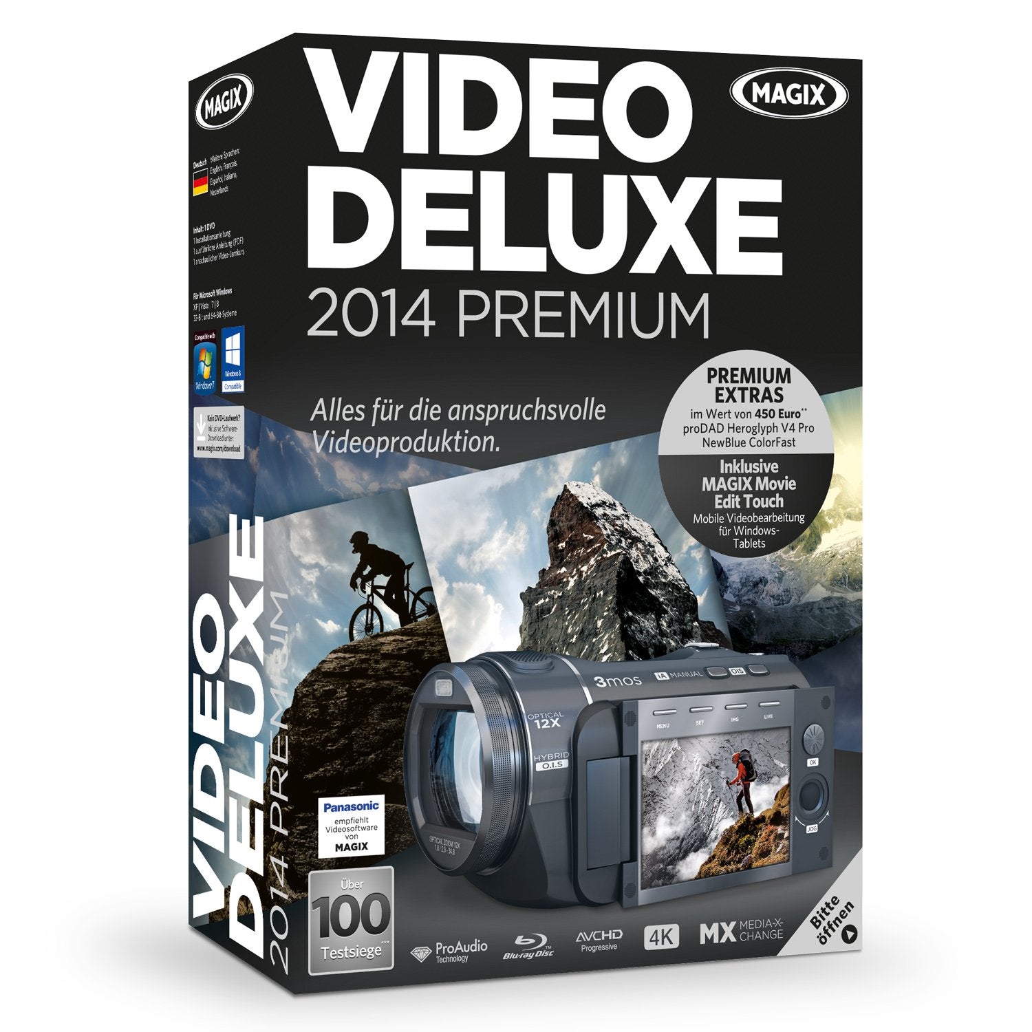 MAGIX Video deluxe 2014 Plus Web & Graphic Design
