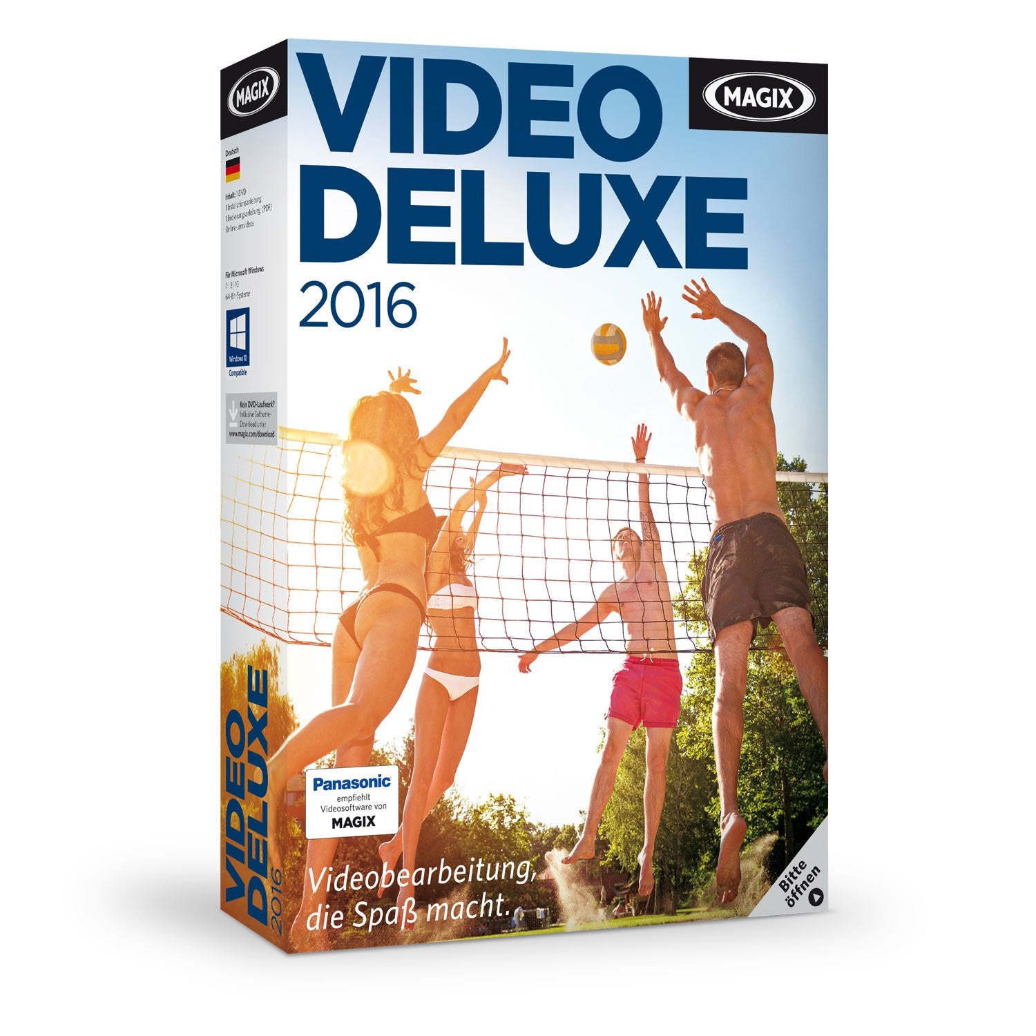 MAGIX Video Deluxe 2016. Für Windows 7/8/10(64-Bit) Web & Graphic Design