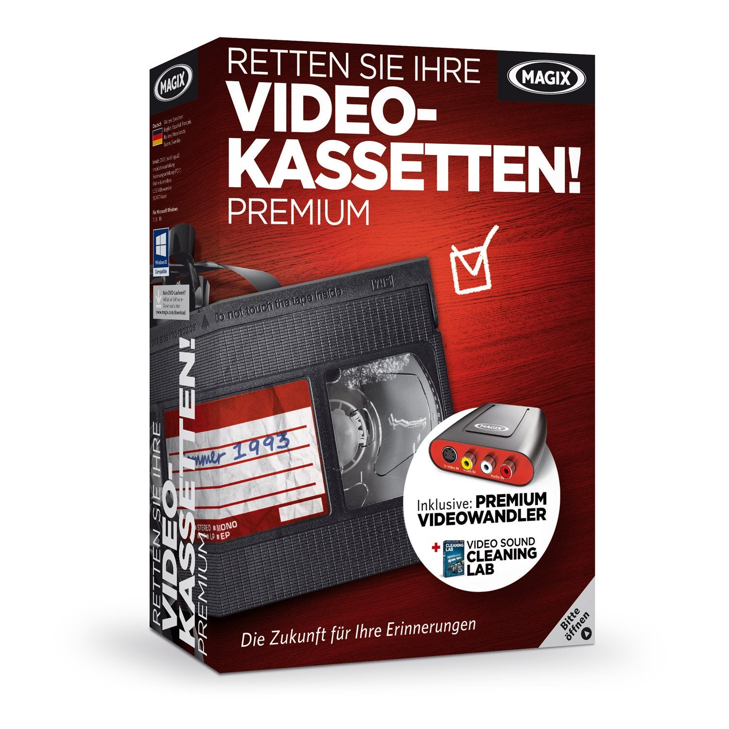 MAGIX Retten Sie Ihre Videokassetten 8 Premium Other software