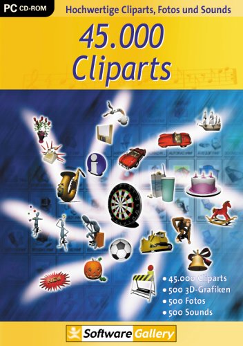 45.000 Cliparts Other software
