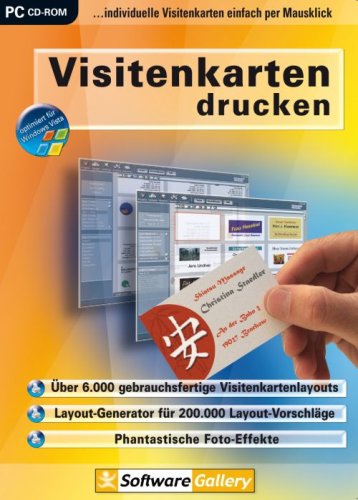 Visitenkarten drucken für Windows Vista Other software