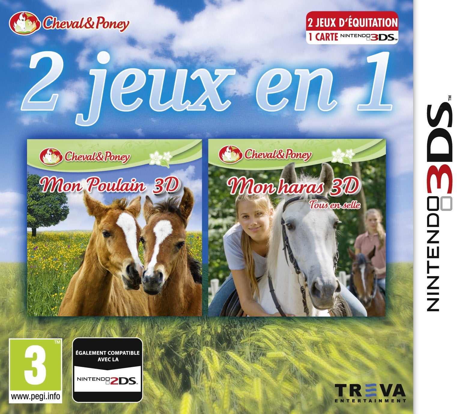 Mon Poulain 3D + Mon haras 3D - tous en selle game