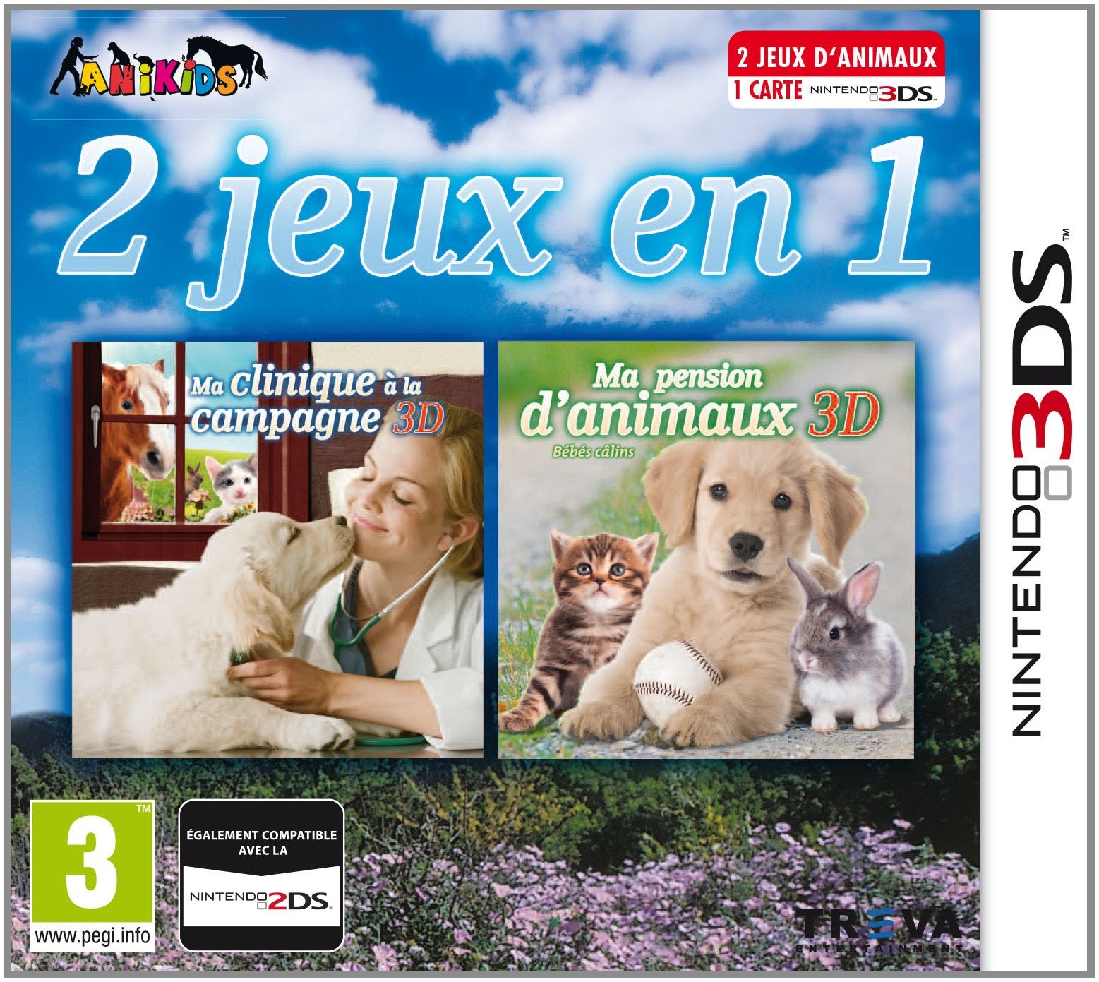 Ma Clinique à La Campagne 3D + Ma Pension d'Animaux - bébé calins game