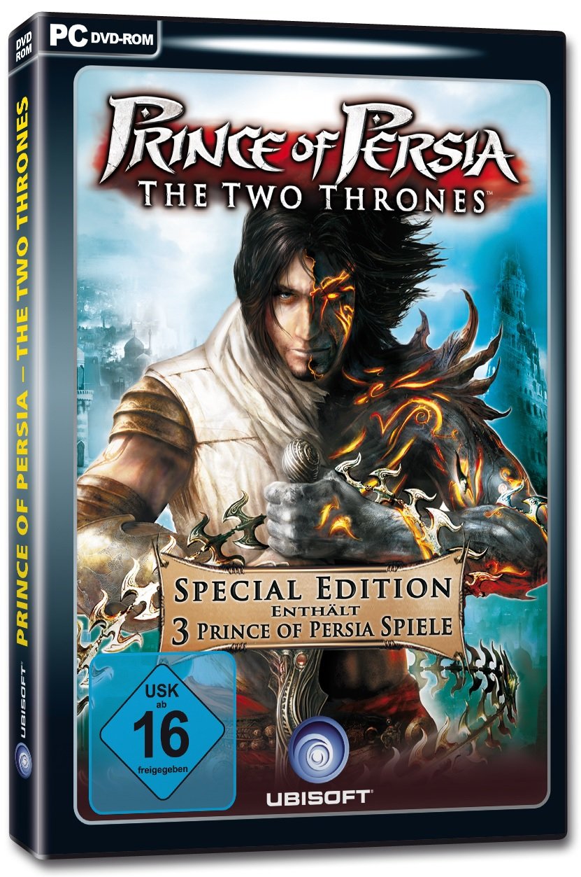 Prince of Persia: The Two Thrones - Special Edition, 1 DVD-ROM: Enthält 3 Prince of Persia Spiele PC