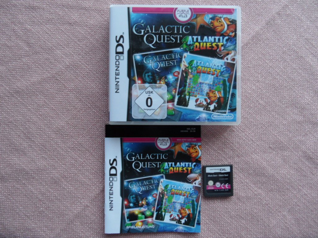 Atlantic Quest + Galactic Quest,Nintendo DS-Spiel PC
