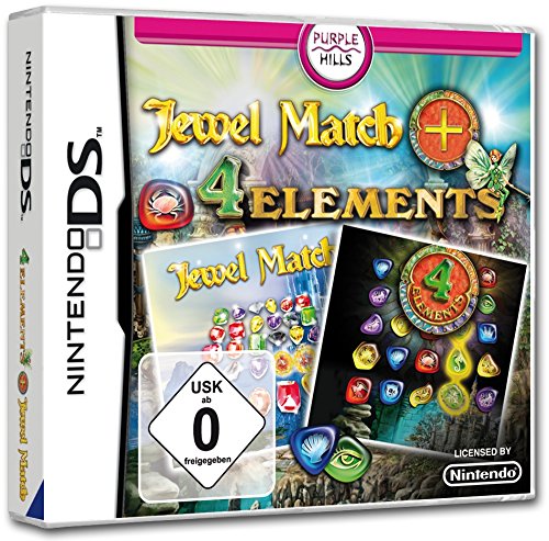 Jewel Match + 4 Elements,Nintendo DS-Spiel PC