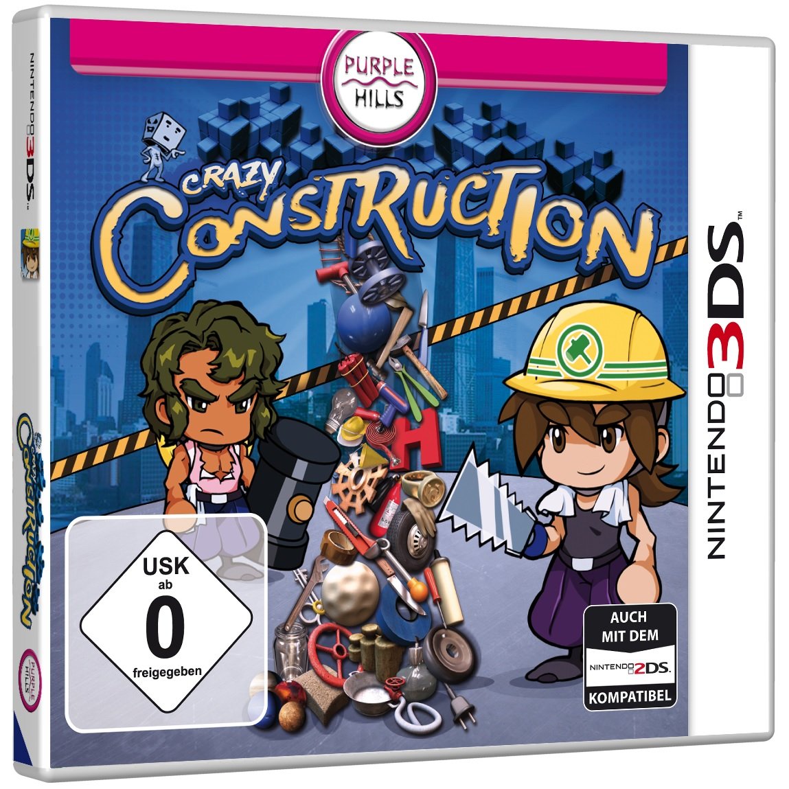 Crazy Construction,1 Nintendo 3DS-Spiel: Auch mit dem Nintendo 2DS kompatibel PC