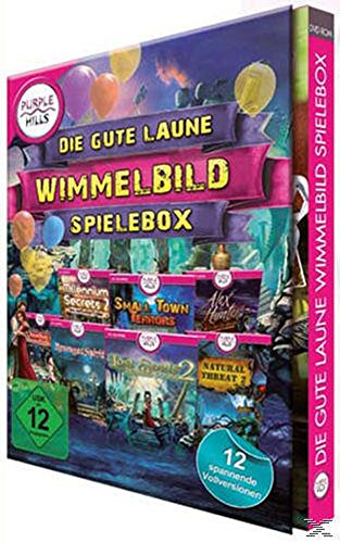 Die gute Laune Wimmelbild-Spielebox,1 DVD-ROM: 12 spannende Vollversionen PC
