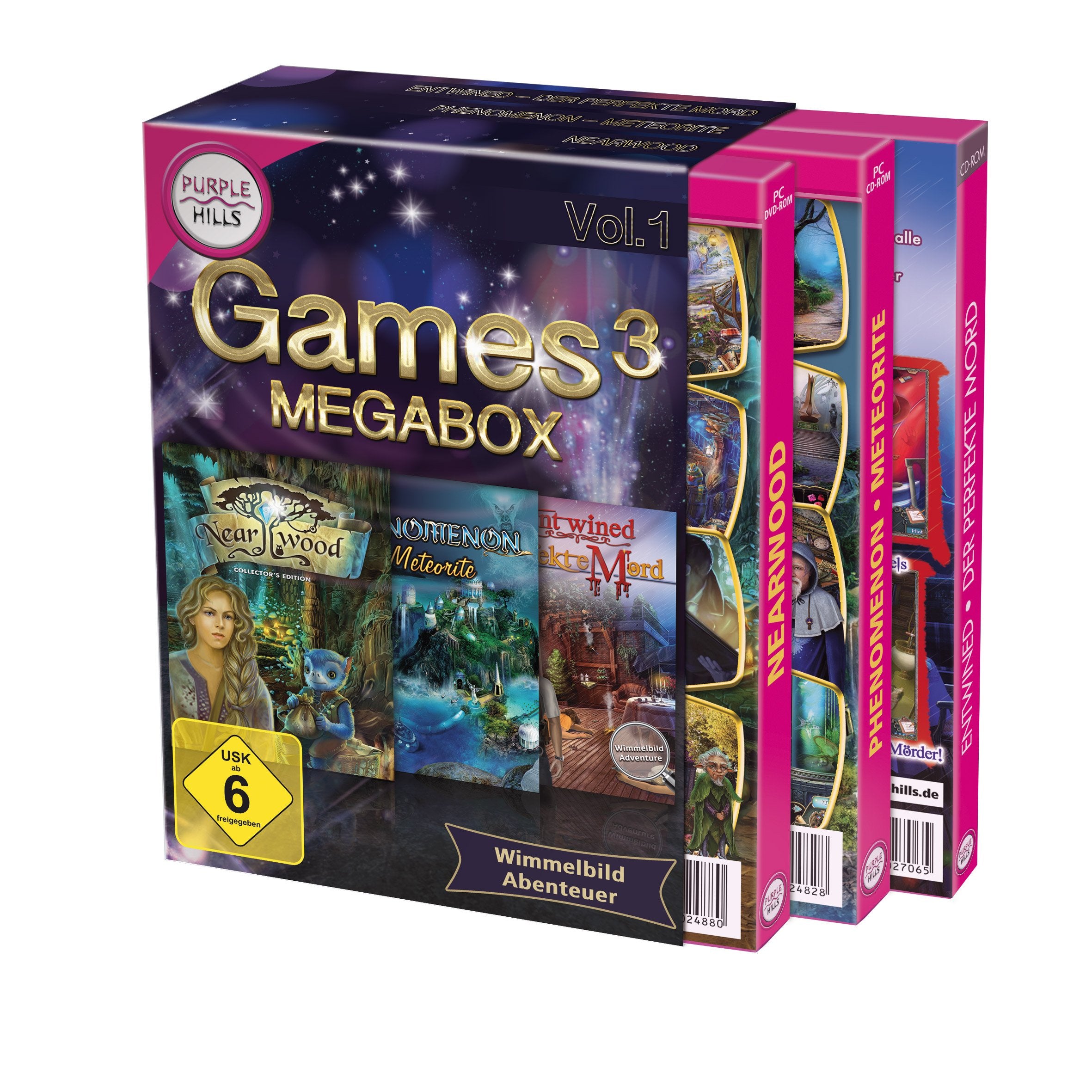 PurpleHills Games 3 - Megabox Volume 1 PC