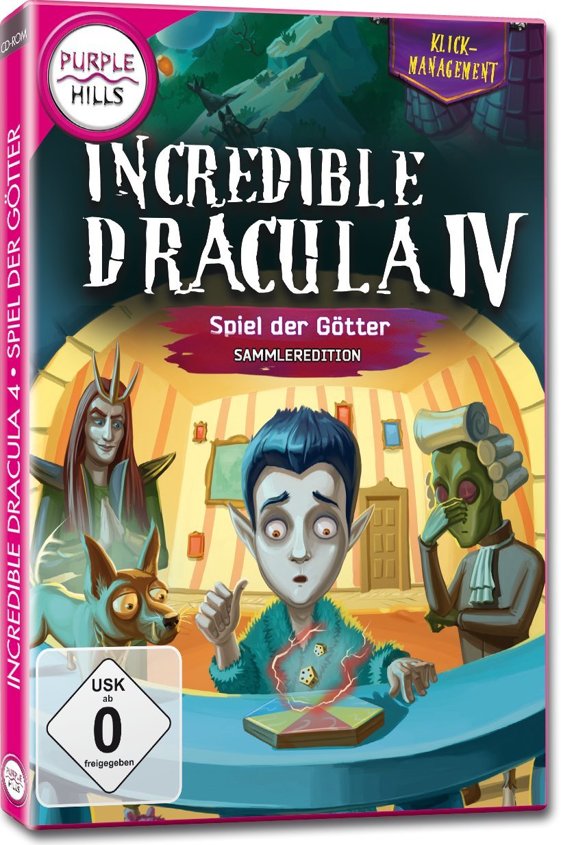 Incredible Dracula 4 - Spiel der Götter, 1 DVD-ROM game