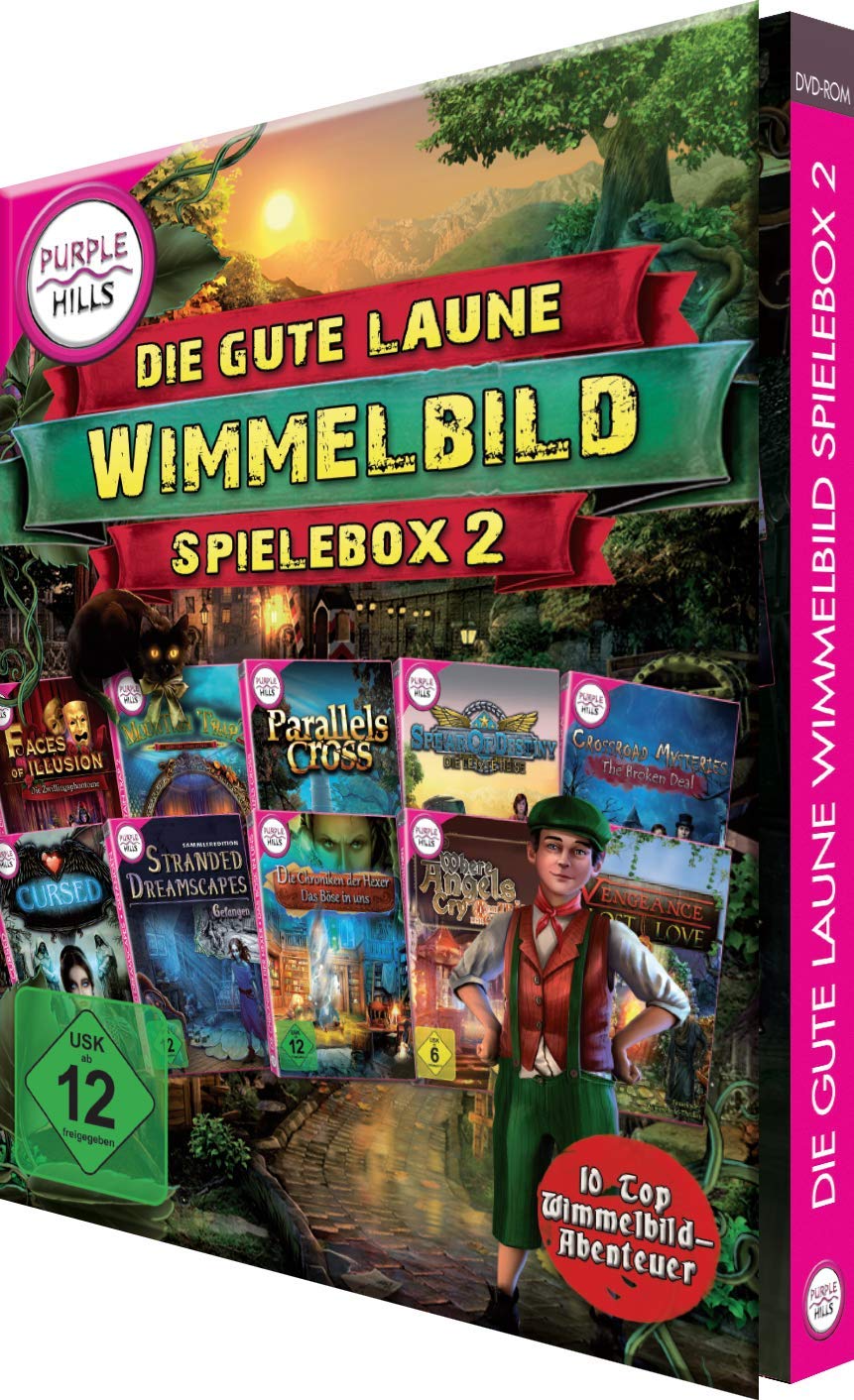 Die gute Laune Wimmelbild-Spielebox 2,1 DVD-ROM: 10 Top-Wimmelbild-Abenteuer PC