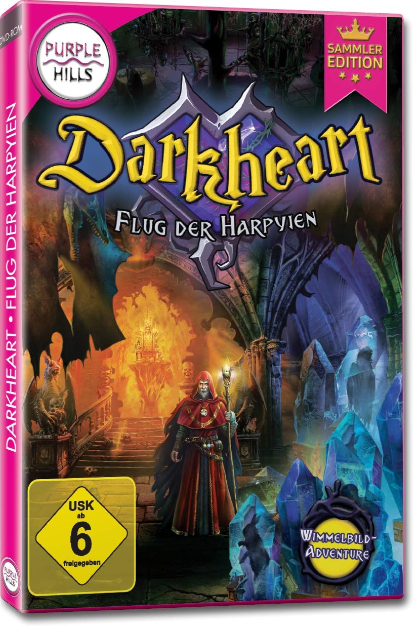 Darkheart, Flug der Harpyien,1 CD-ROM (Sammler Edition): Wimmelbild Abenteuer PC