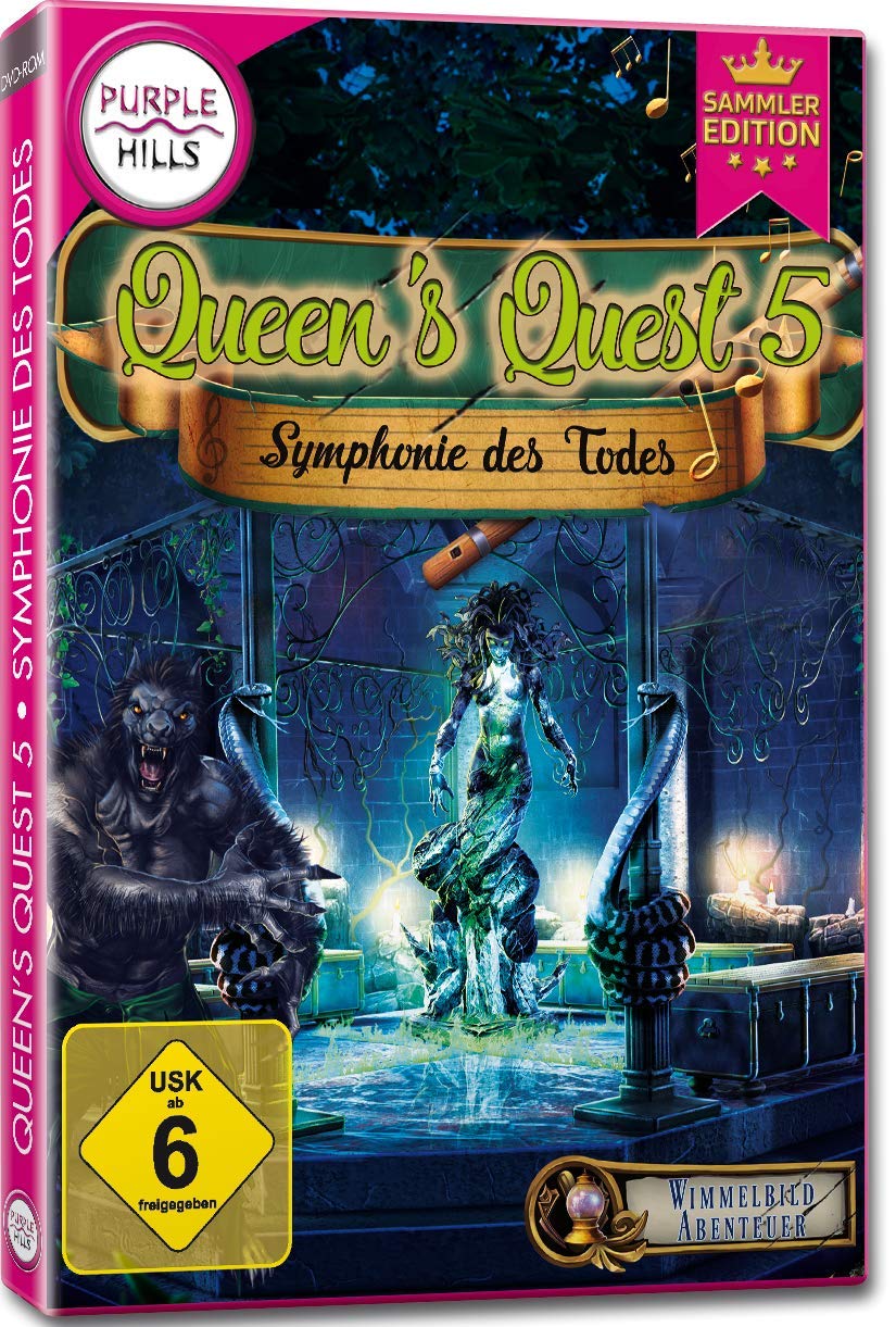 Queens Quest 5, Symphonie des Todes,1 DVD-ROM: Wimmelbild-Abenteuer PC