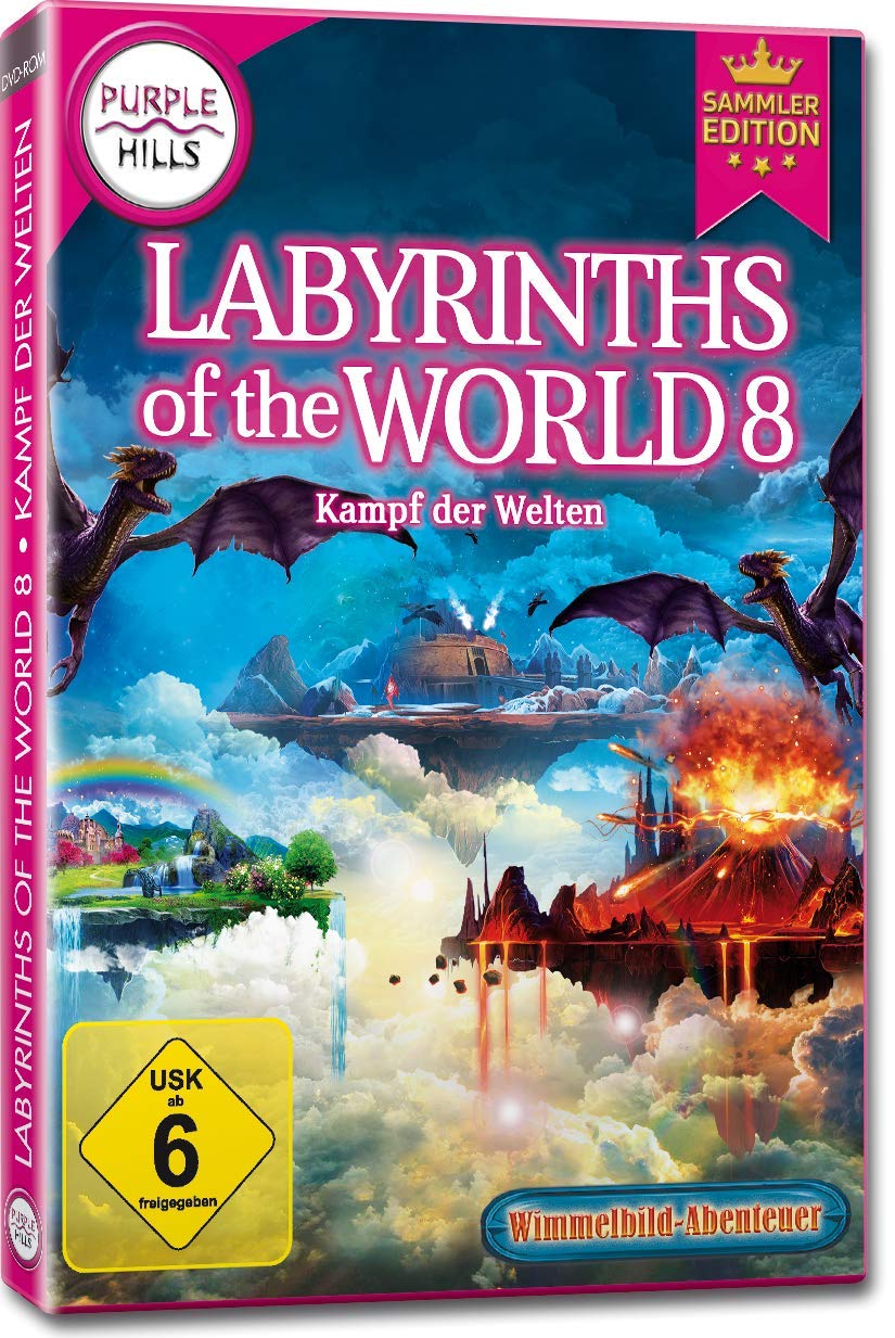 Labyrinths of the World. Tl.8, 1 DVD-ROM (Sammler-Edition),1 DVD-ROM: Kampf der Welten Books