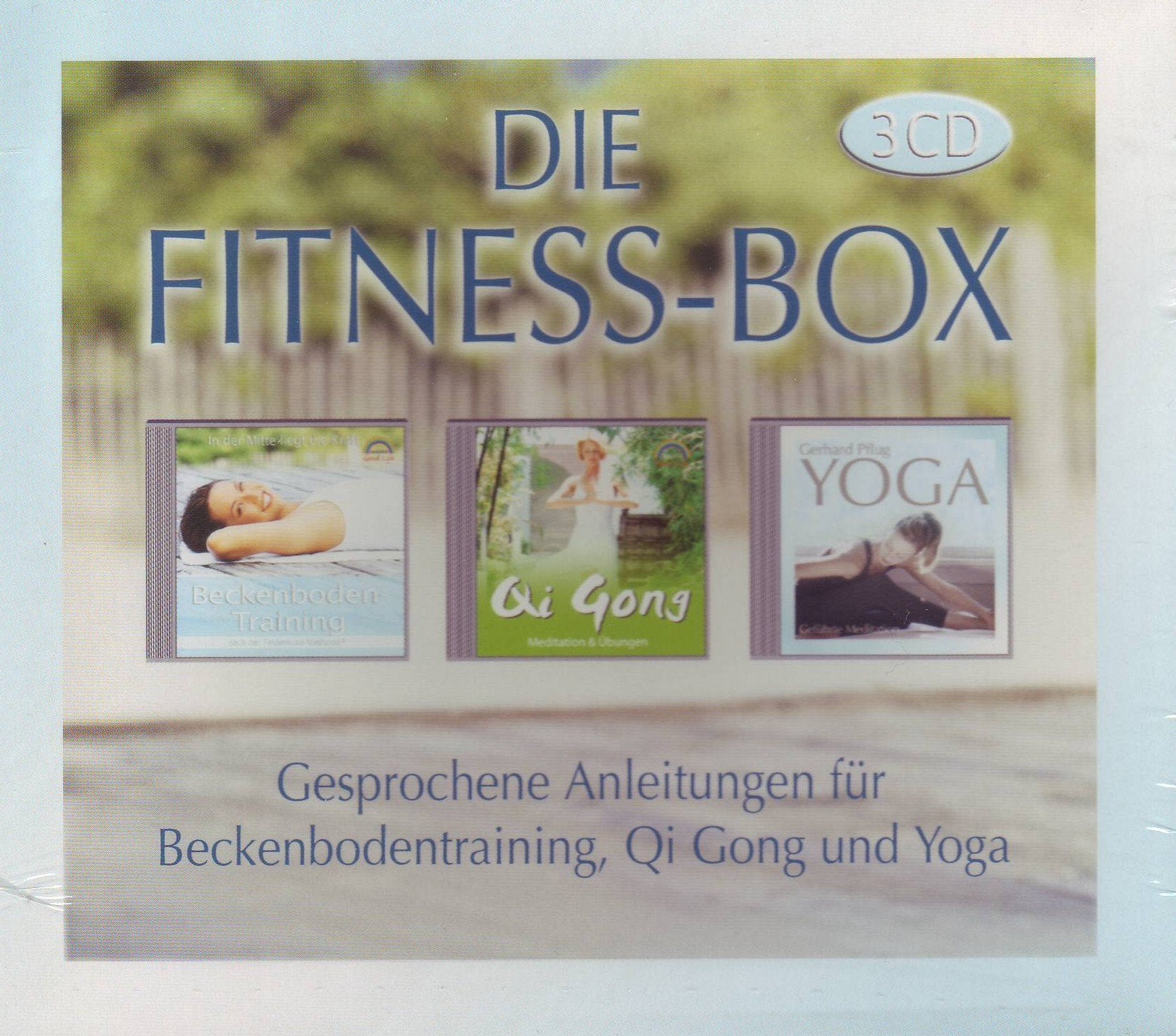 Die Fitness Box - Gesprochene Anleitungen für Beckenbodentraining, Qi Gong und Yoga (3 CDs im Schuber) Music