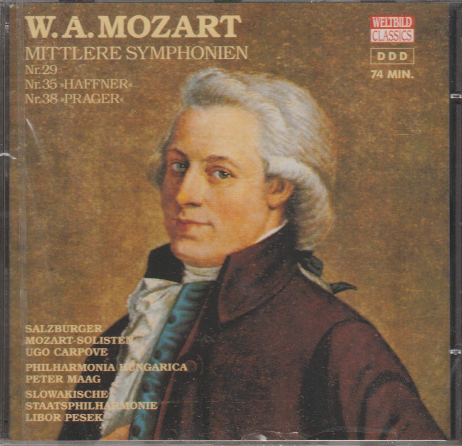 Mittlere Sinfonien 29,35,38 Classical