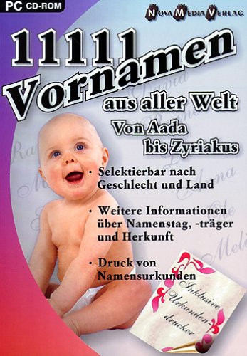 11111 Vornamen aus aller Welt Other software
