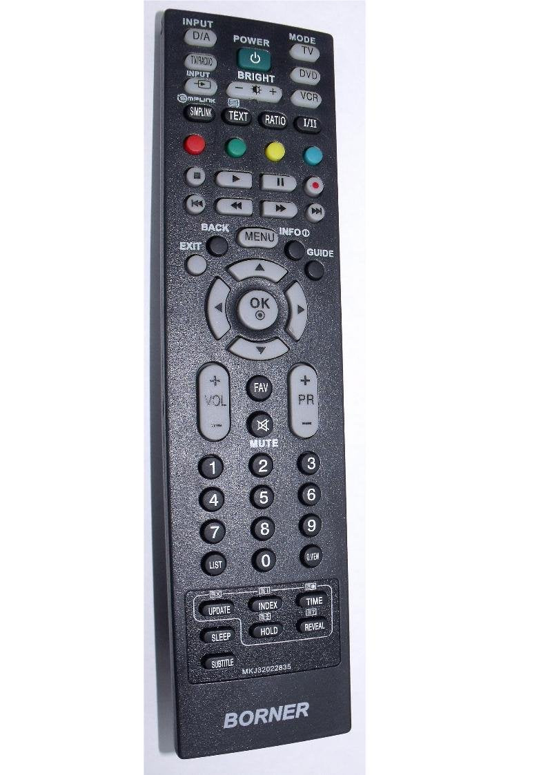 Ersatz Fernbedienung MARKE BORNER passend für LG MKJ32022835 cd