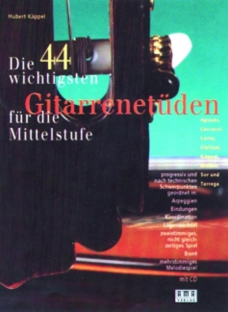 Die 44 Wichtigsten Gitarrenetueden. Gitarre Sheet Music