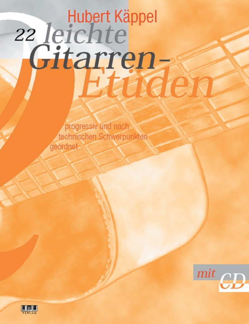 22 leichte Gitarrenetüden: Progressiv und nach technischen Schwerpunkten geordnet Arts & Music