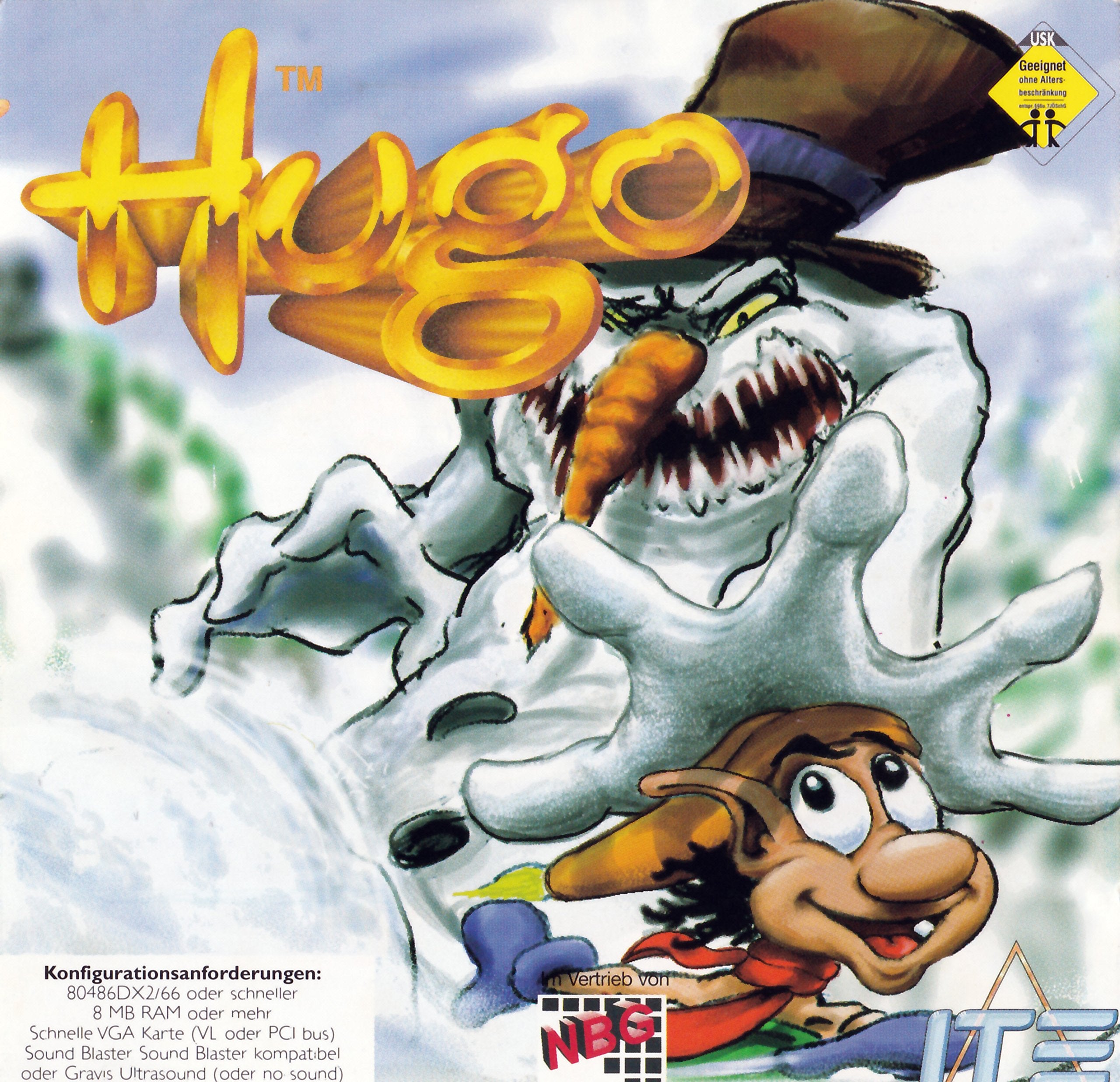 Hugo ist nicht zu bremsen, 1 CD-ROM: Für PC Games