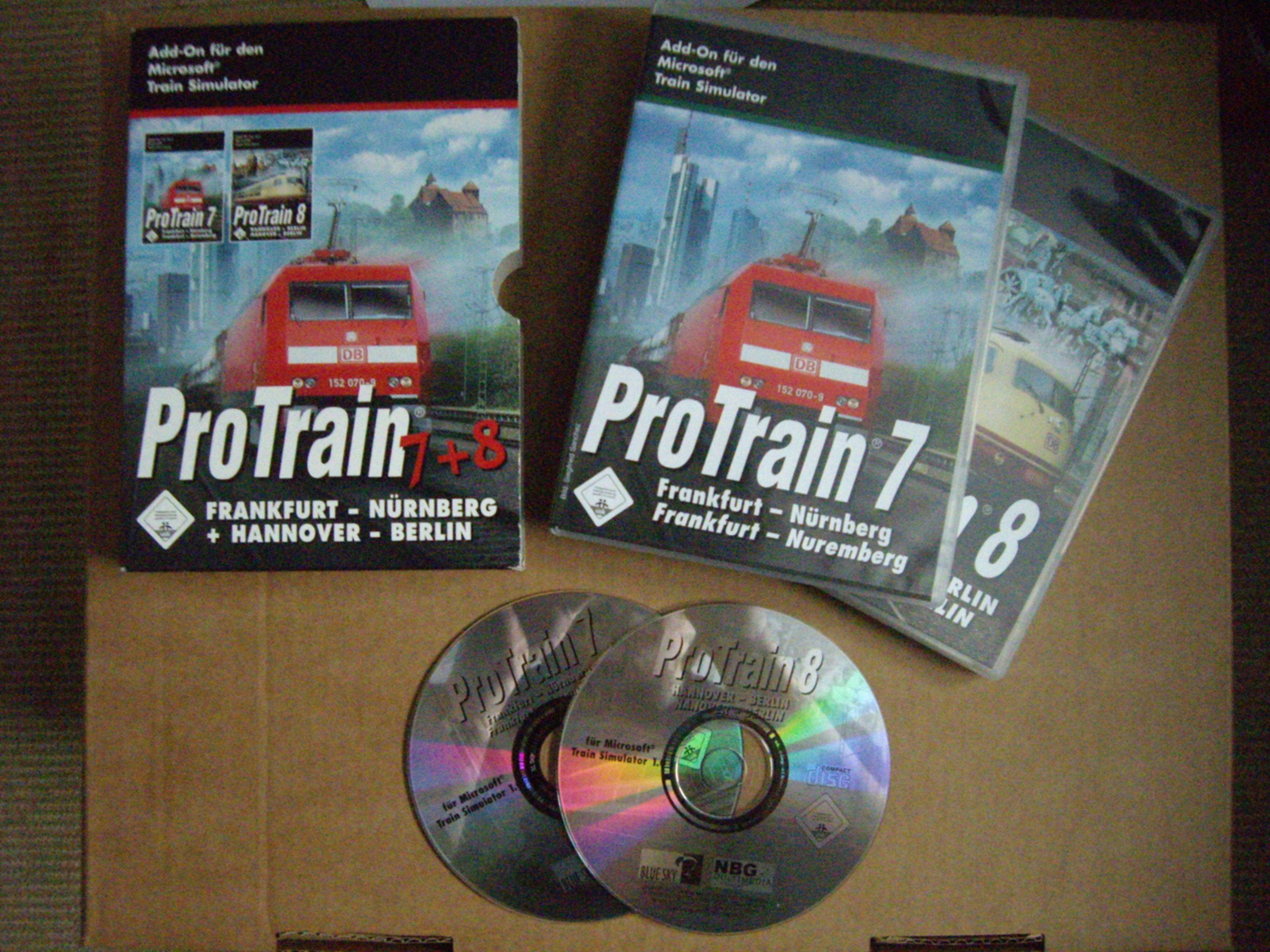 Train Simulator - ProTrain 7 + 8: Frankfurt - Nürnberg + Hannover - Berlin PC