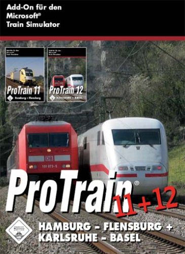 Train Simulator - ProTrain 11 + 12: Hamburg - Flensburg + Karlsruhe - Basel - PC