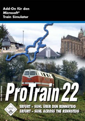 Train Simulator - Pro Train 22 - Erfurt - Suhl über den Rennsteig PC