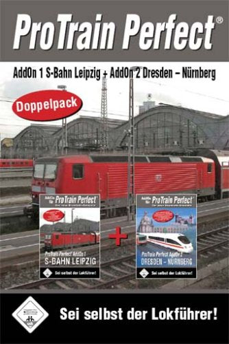 Train Simulator - Pro Train Perfect Doppelpack S-Bahn Leipzig / Dresden - Nürnberg PC