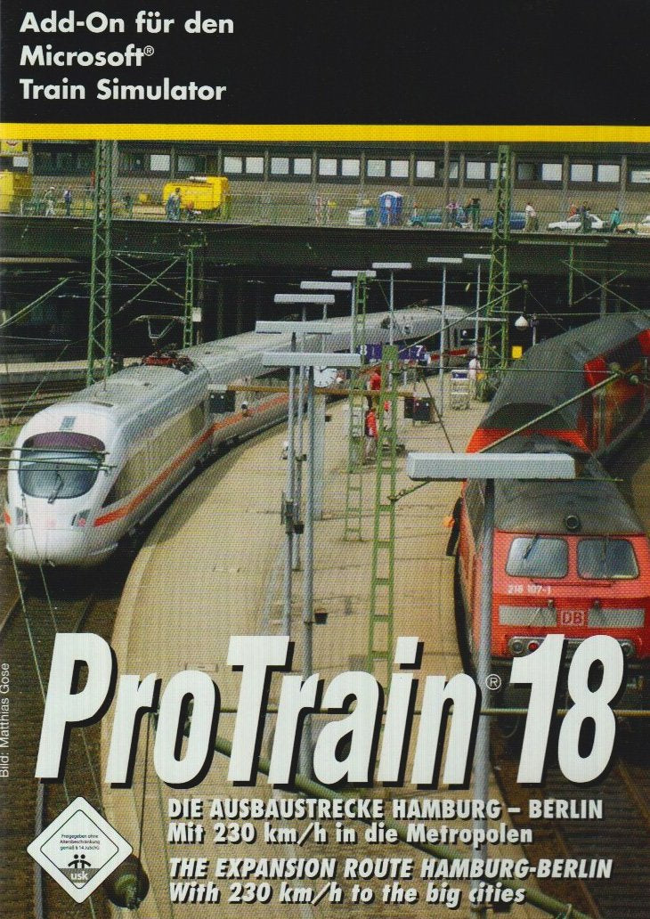 Train Simulator - Pro Train 17+18 Bundle (Salzburgerland + Berlin - Hamburg) - PC