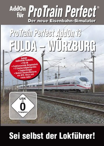 Pro Train Perfect - AddOn 13 Fulda-Würzburg PC