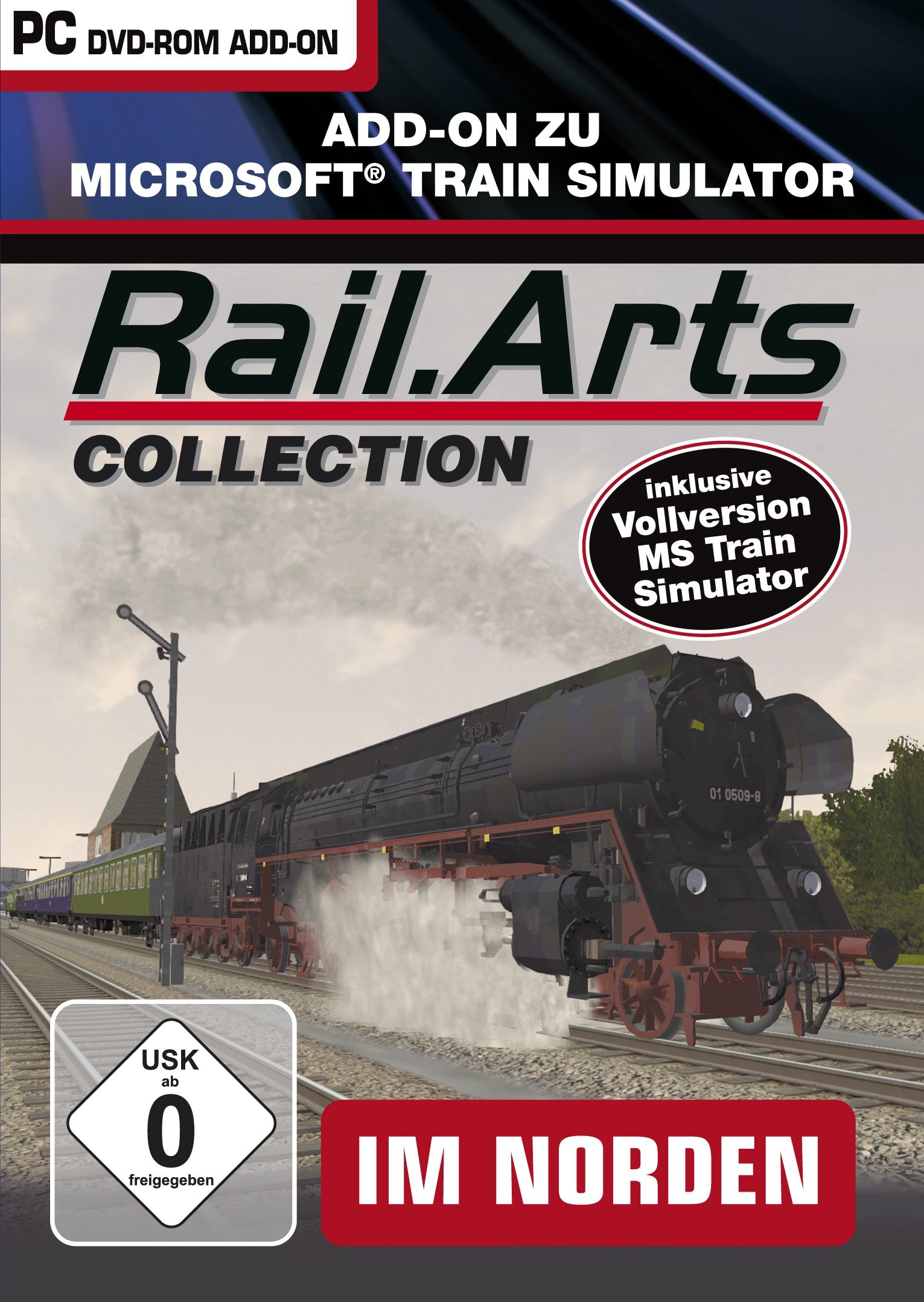 RailArts Collection - Im Norden MSTS + 3Strecken - PC